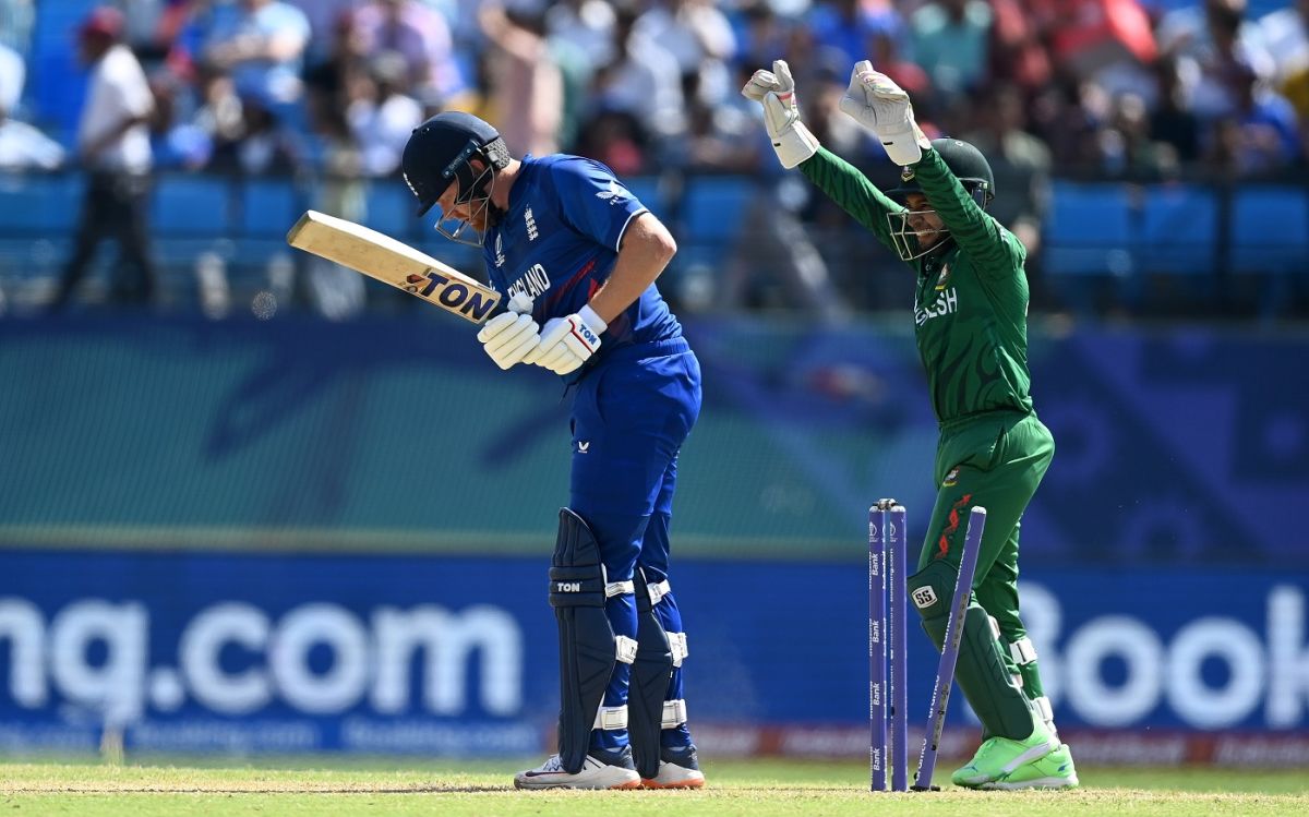 Jonny Bairstow is bowled for 52 | ESPNcricinfo.com