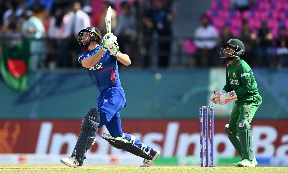 Jos Buttler goes big, Bangladesh vs England, Dharamsala, ODI World Cup, October 10, 2023