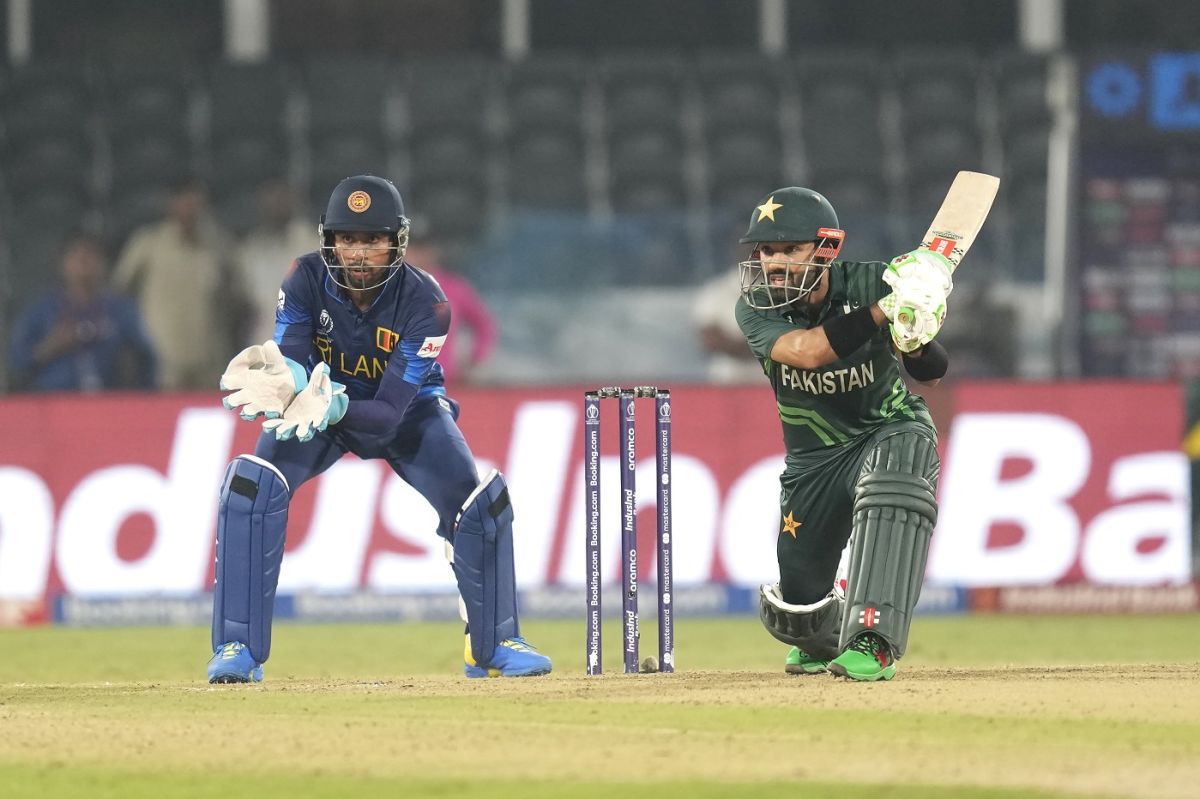 Mohammad Rizwan played a steady hand, Pakistan vs Sri Lanka, World Cup, Hyderabad, October 10, 2023