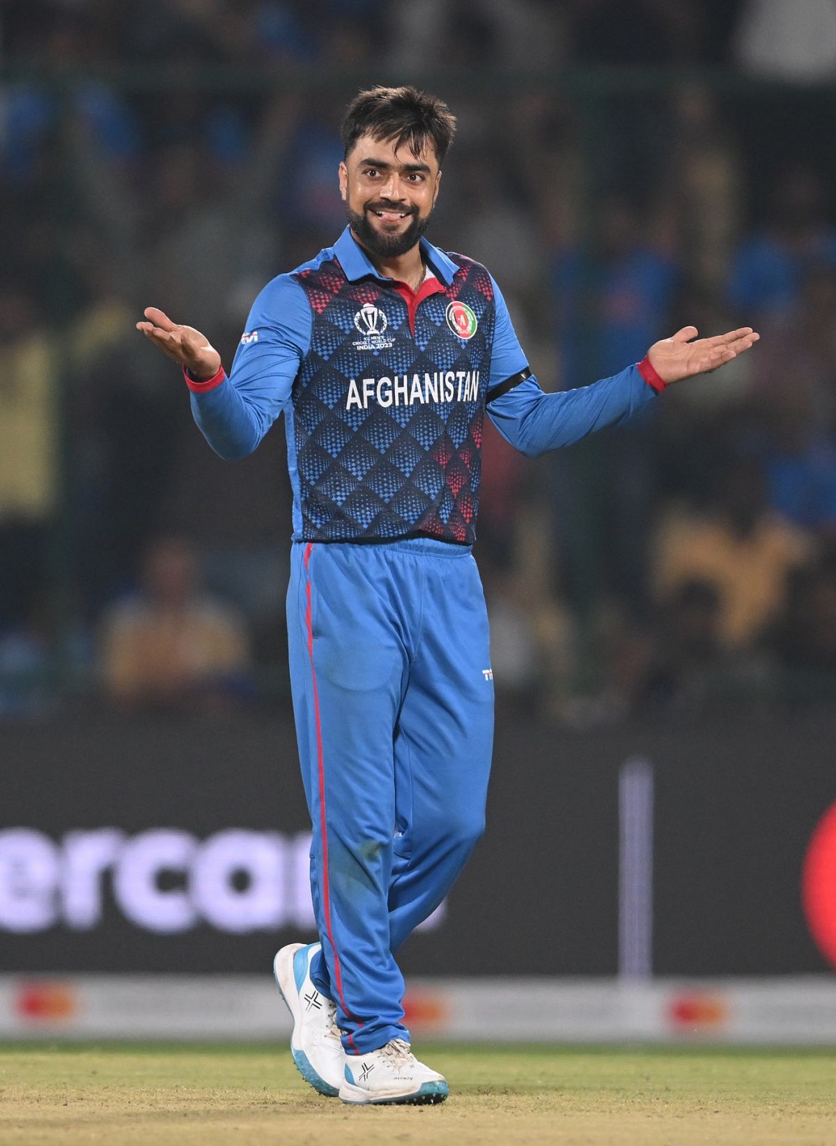 Rashid Khan reacts after dismissing Ishan Kishan | ESPNcricinfo.com