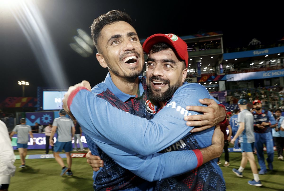 Mujeeb Ur Rahman and Rashid Khan were key architects in Afghanistan's win, England vs Afghanistan, Men's ODI World Cup 2023, Delhi, October 15, 2023