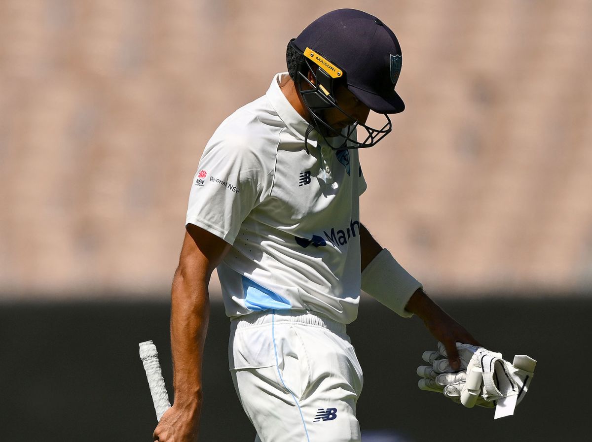 Jason Sangha was a rare positive with the bat in the second innings