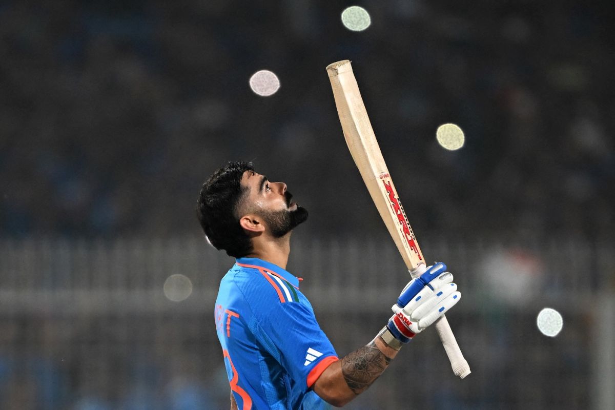 Virat Kohli equaled Sachin Tendulkar with 49 ODI tons on his 35th birthday, India vs South Africa, Men's ODI World Cup, November 5, 2023