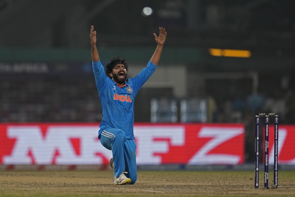 Ravindra Jadeja spun a web around South Africa in Eden Gardens, India vs South Africa, Men's ODI World Cup, November 5, 2023