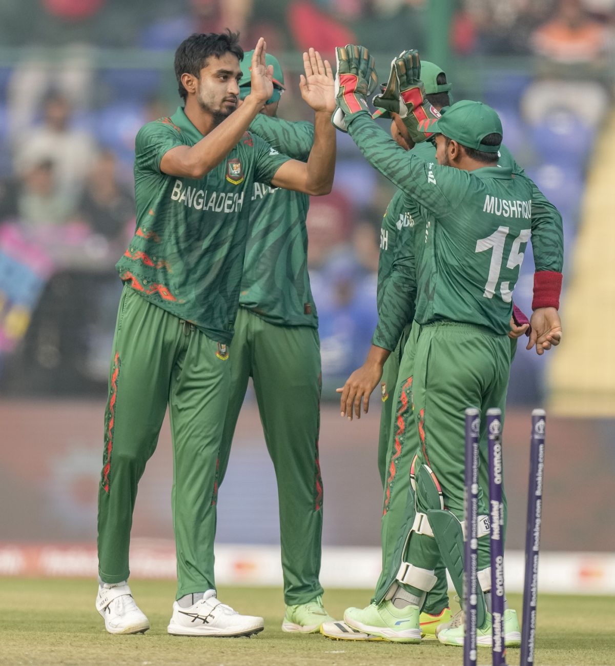 Tanzim Hasan Sakib struck to dismiss Kusal Mendis, Bangladesh vs Sri Lanka, Men's ODI World Cup, November 6, 2023