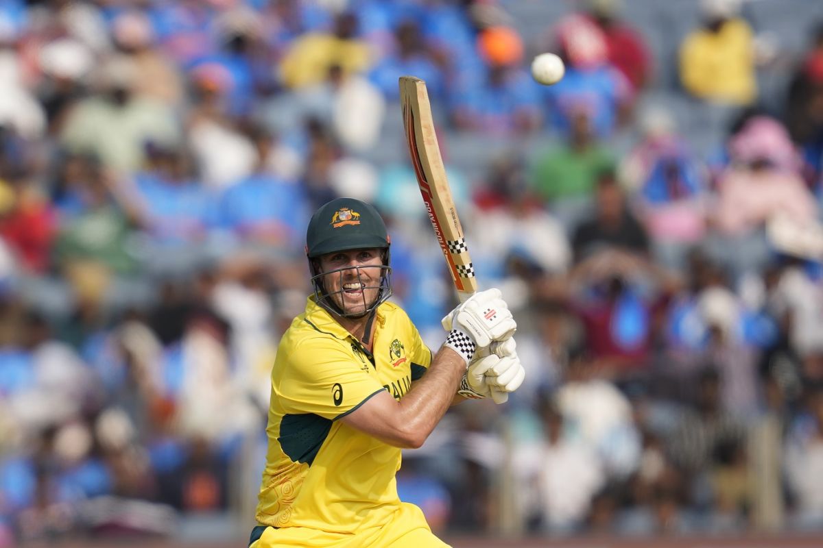 Mitchell Marsh played a brisk knock against Bangladesh, Australia vs Bangladesh, Men's ODI World Cup, Pune, November 11, 2023