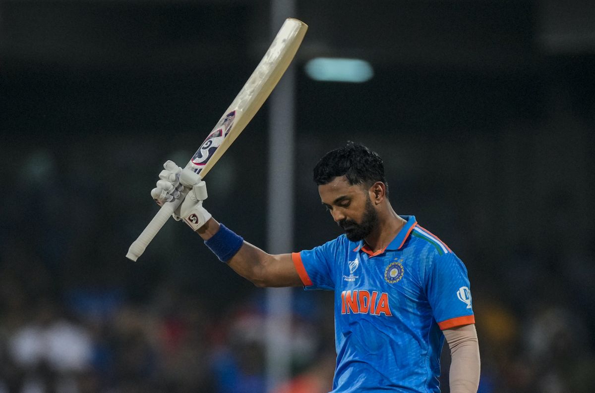 KL Rahul's 62-ball hundred became the fastest by an Indian in a Men's ODI World Cup, India vs Netherlands, Men's ODI World Cup, Bengaluru, November 12, 2023