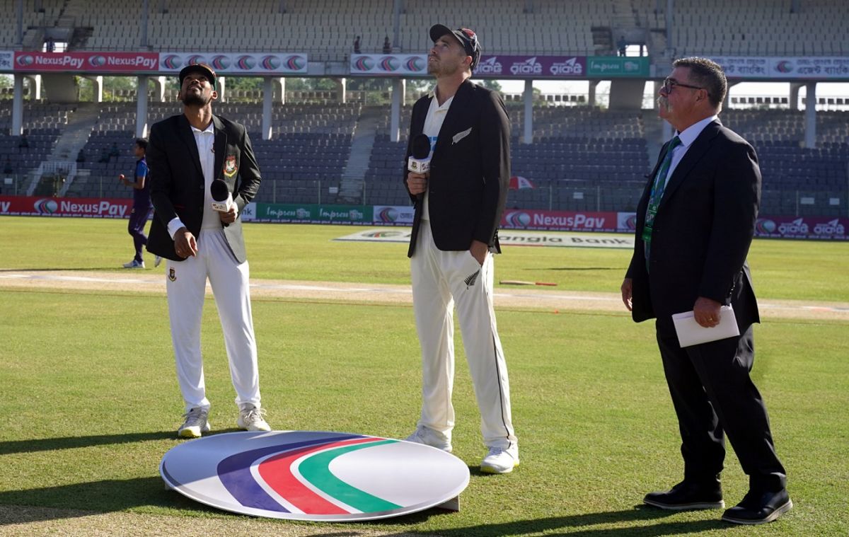It was the start of the new World Test Championship cycle for both teams, Bangladesh vs New Zealand, 1st Test, first day, Sylhet, November 28, 2023