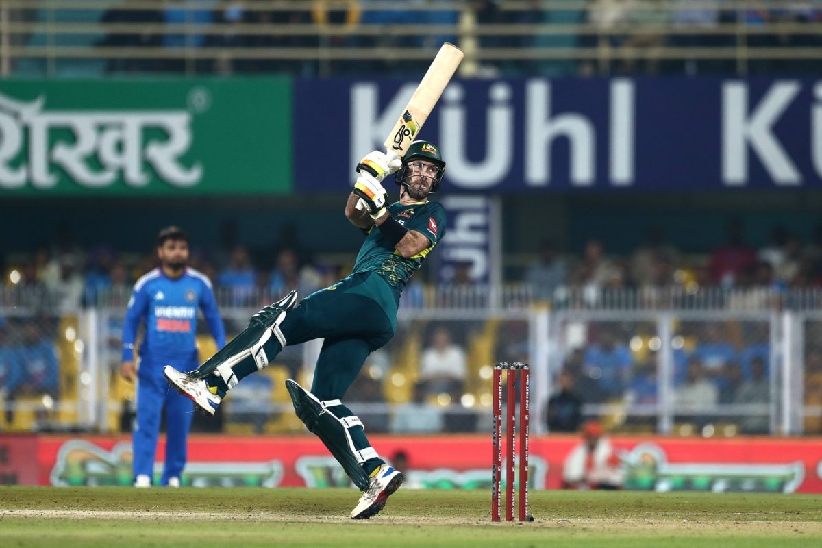 Glenn Maxwell upped the ante in the big chase, India vs Australia, 3rd T20I, Guwahati, November 28, 2023