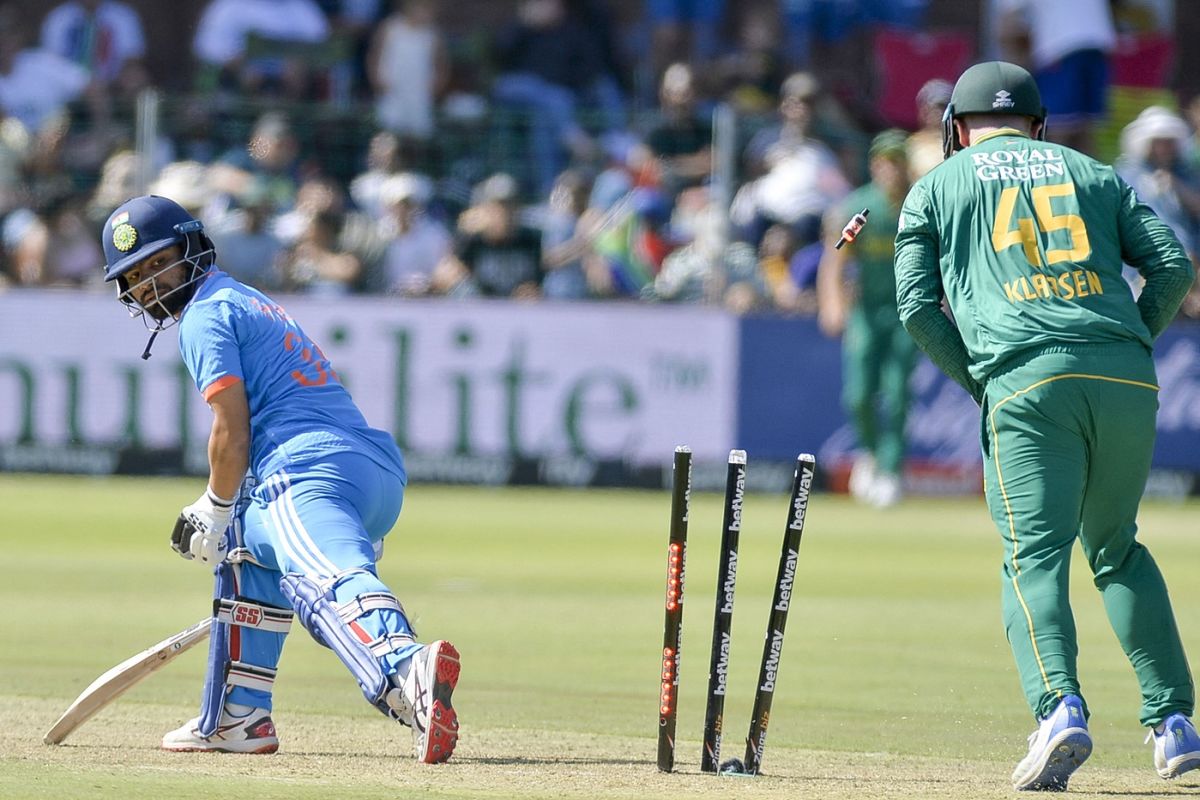 Heinrich Klaasen Completed A Stumping Against Rinku Singh ...