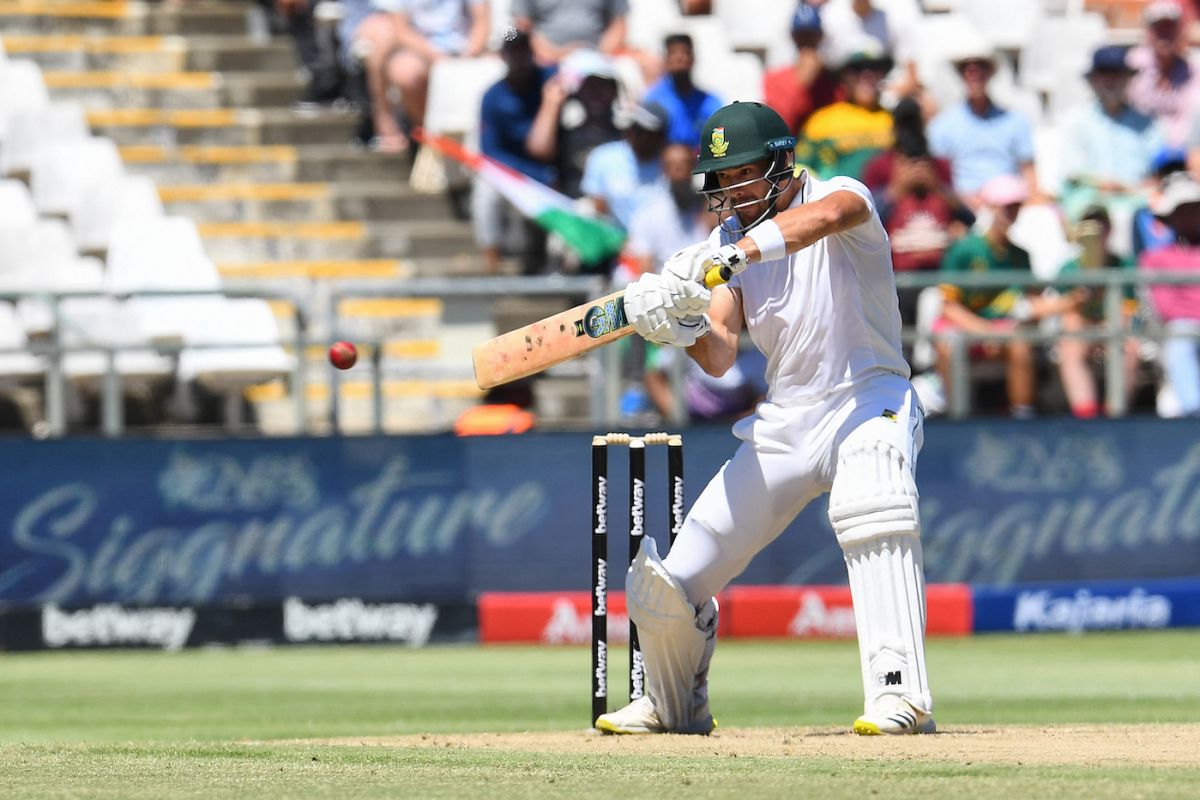 Aiden Markram cuts during his century | ESPNcricinfo.com