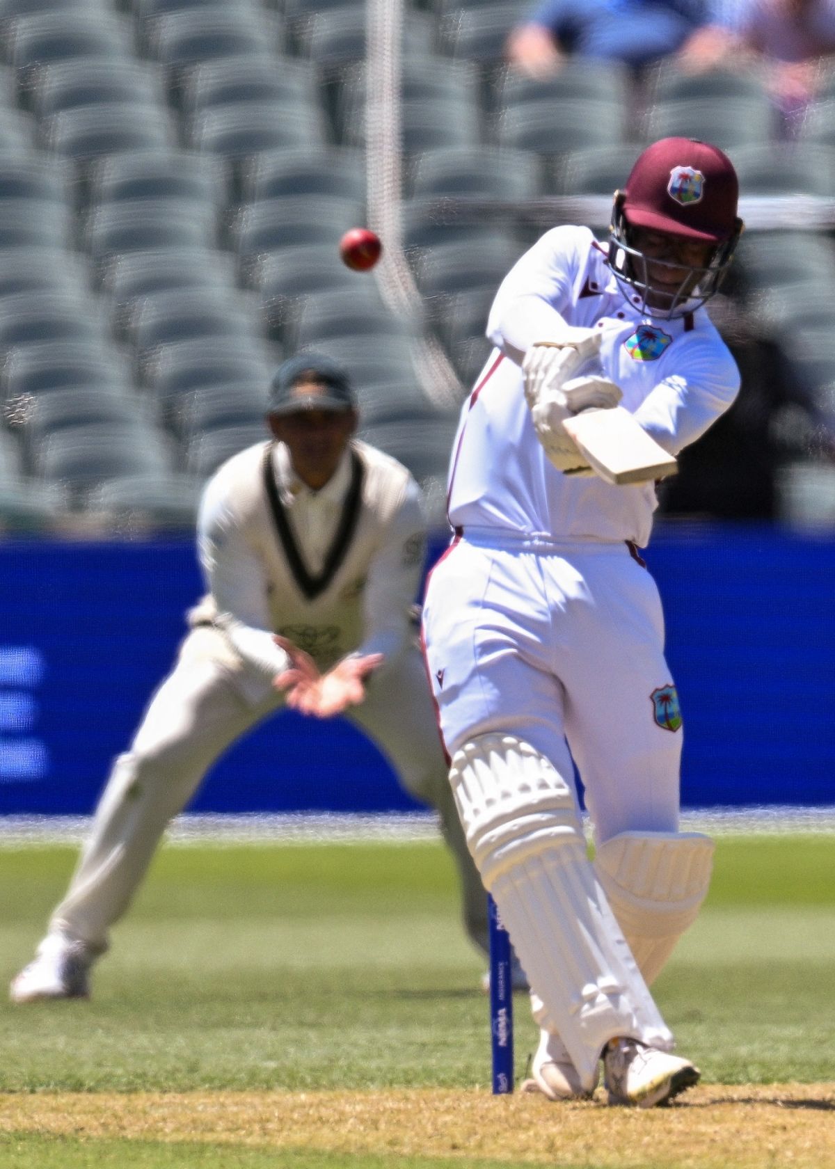 Shamar Joseph Used The Long Handle Well In His Maiden Test Outing