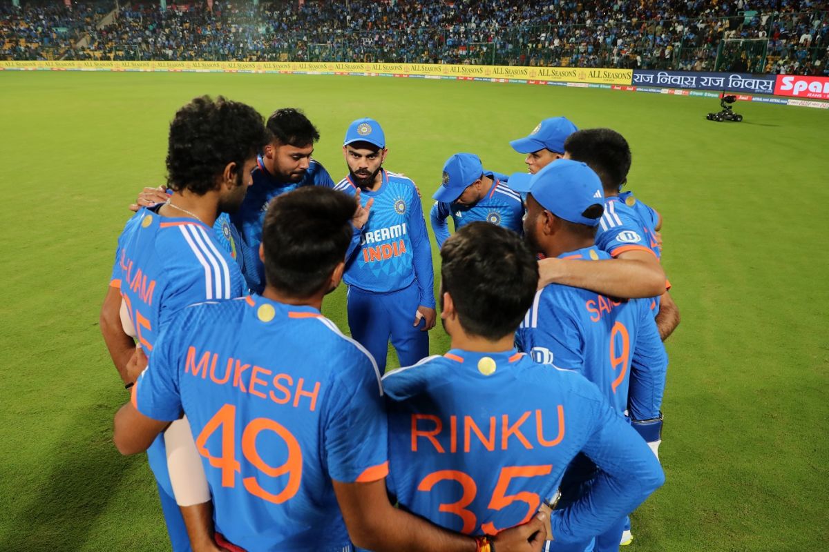 Virat Kohli Leads The Team Talk Espncricinfo Virat Kohli Leads The Team Talk Espncricinfo