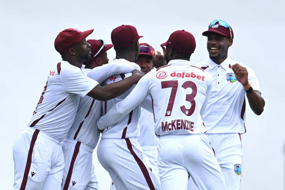 West Indies had plenty to celebrate early on