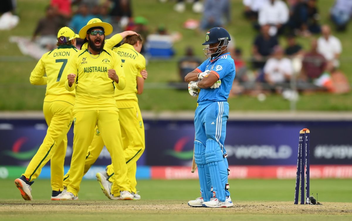 Raf MacMillan had Sachin Dhas caught behind with his very first ball ...