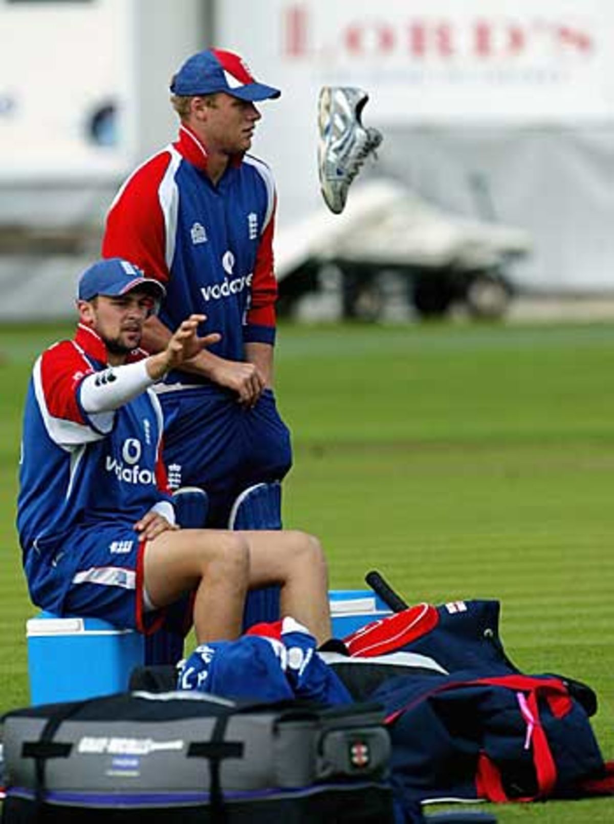 Steve Harmison and Andrew Flintoff | ESPNcricinfo.com