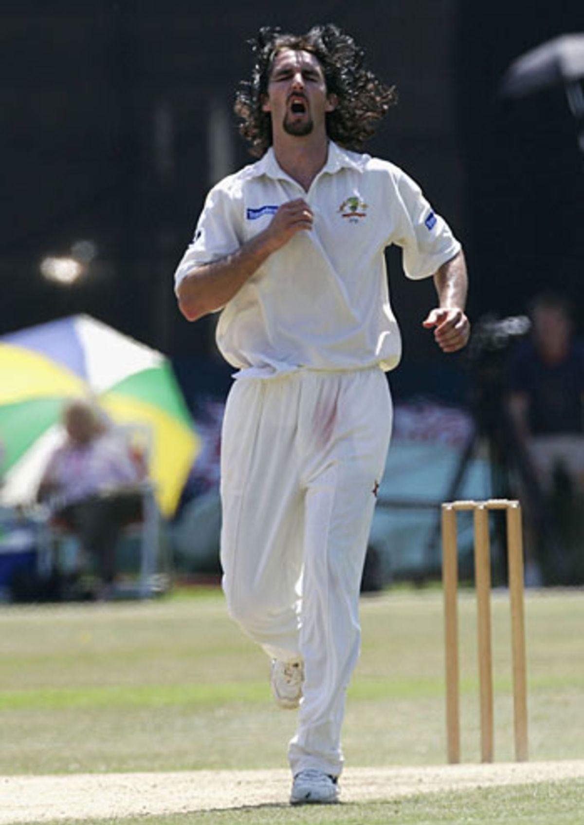 The frustration continues to tell for Jason Gillespie