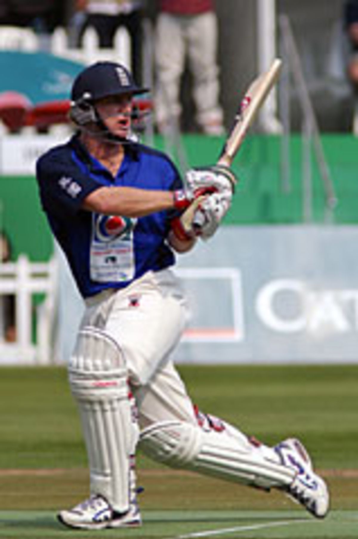 Darren Maddy tucks one to leg.