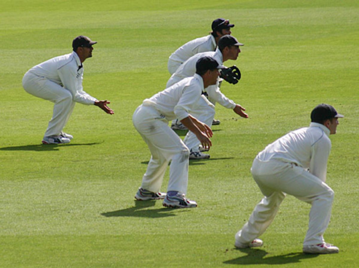 Middlesex's slip cordon poised