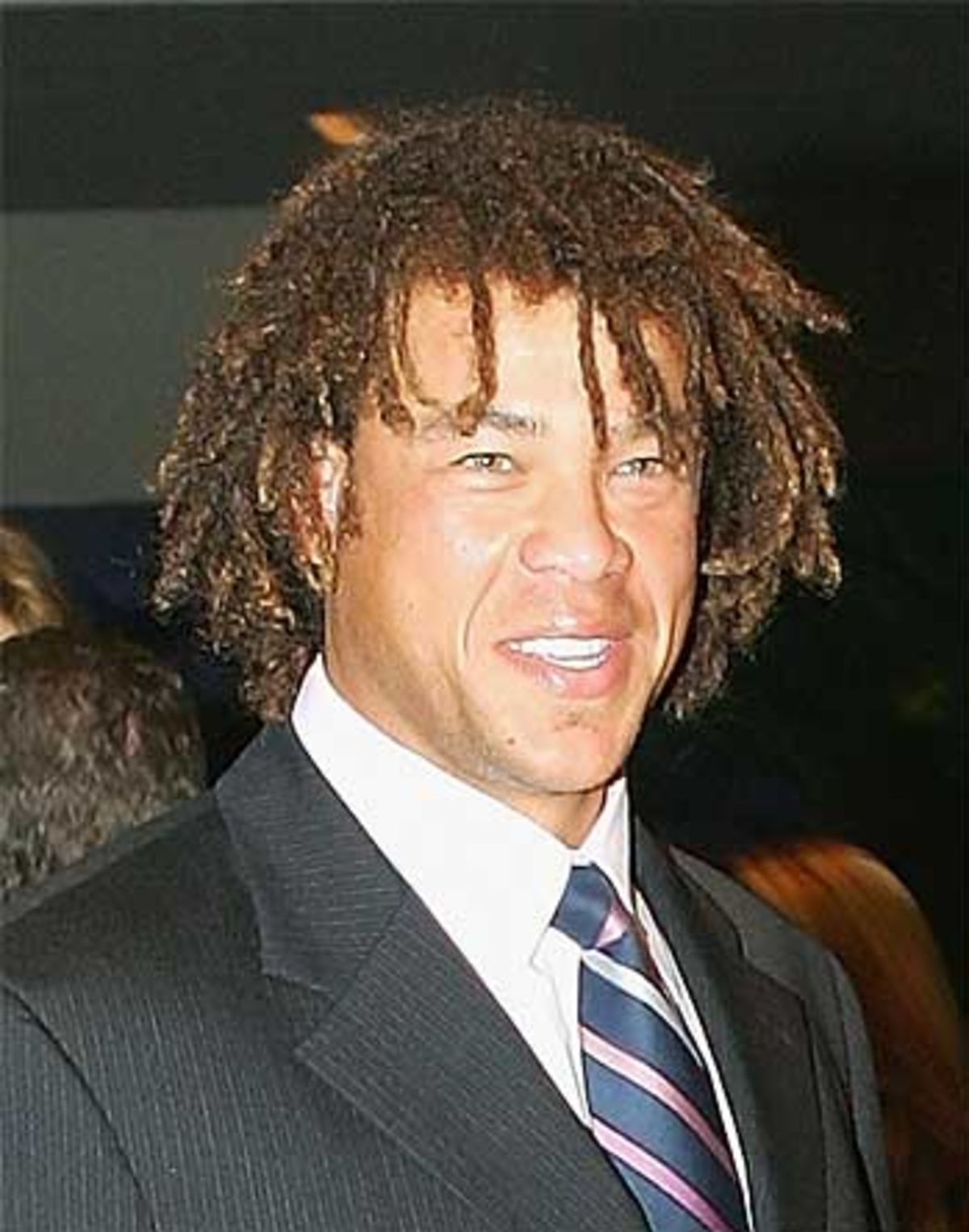 Andrew Symonds arrives at the ICC Awards