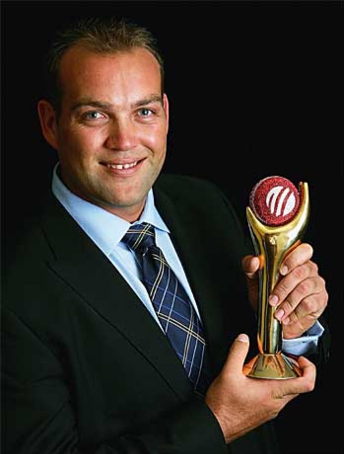 Jacques Kallis ICC Player of the Year in 2005, in a tie with Andrew