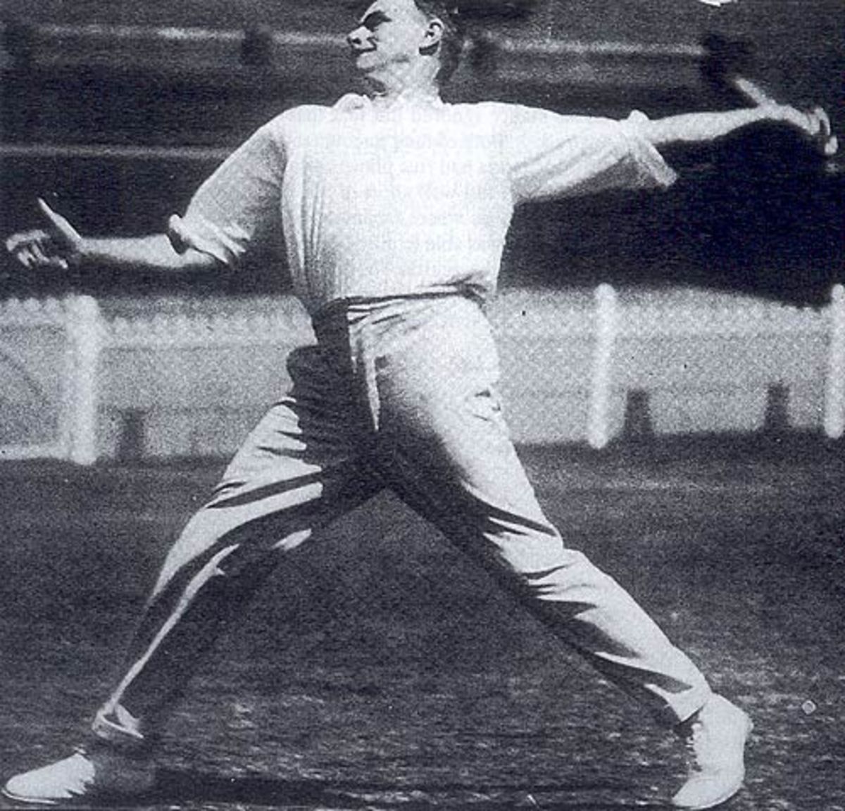 Bert Ironmonger in action