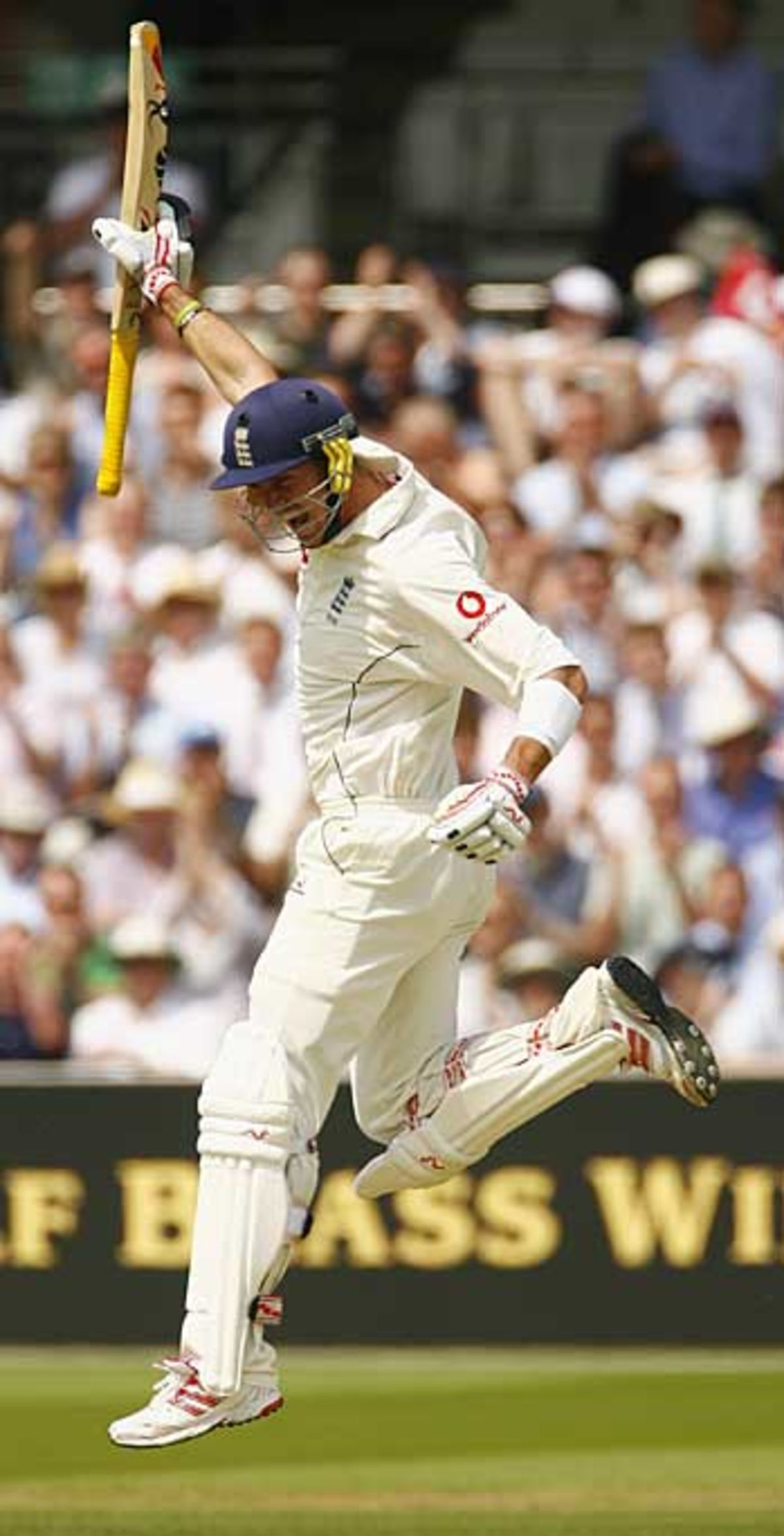 Kevin Pietersen Celebrates His Third Test Hundred And First At Lord's ...