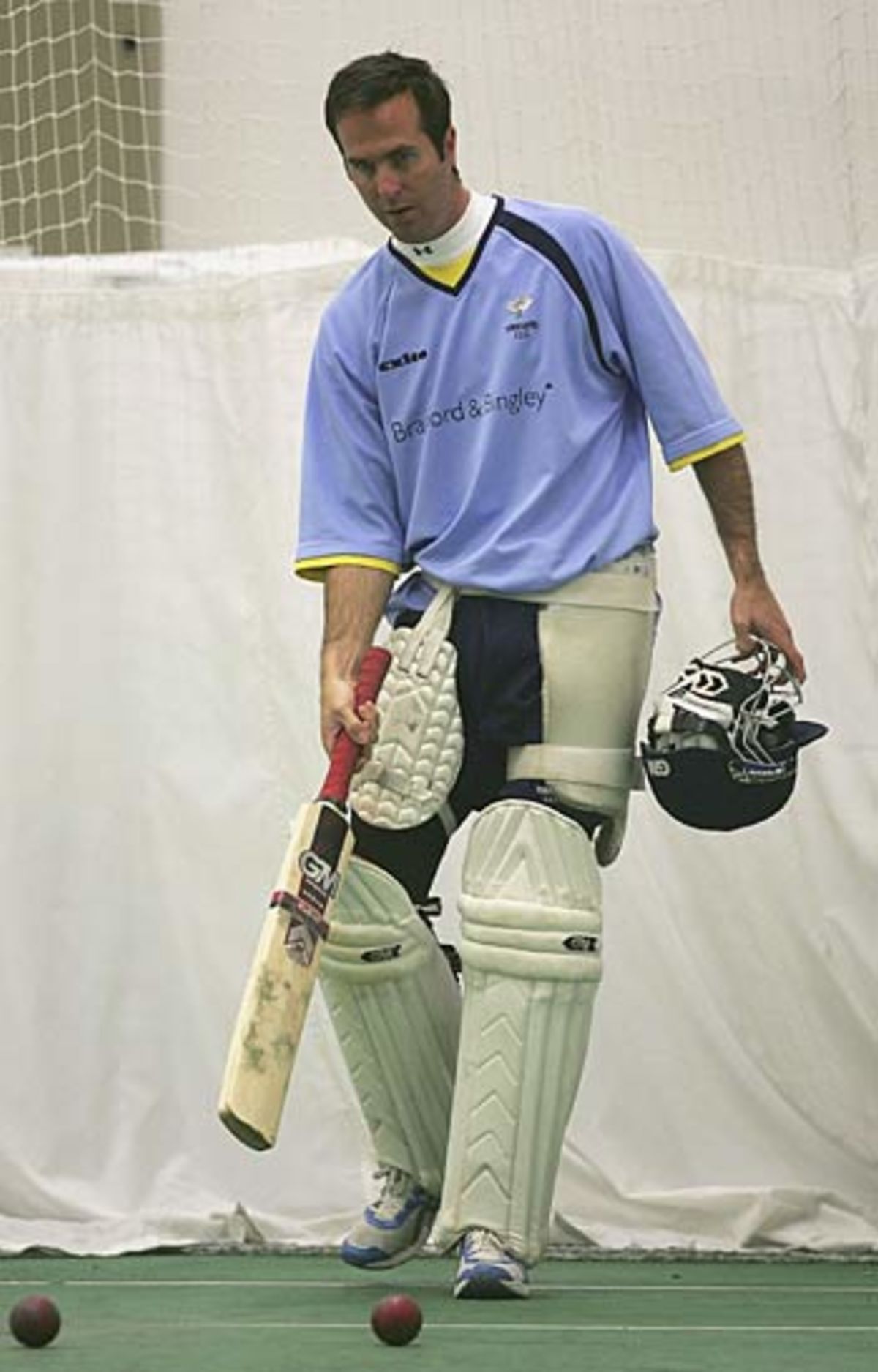 Kevin Sandher, who took 2 for 32