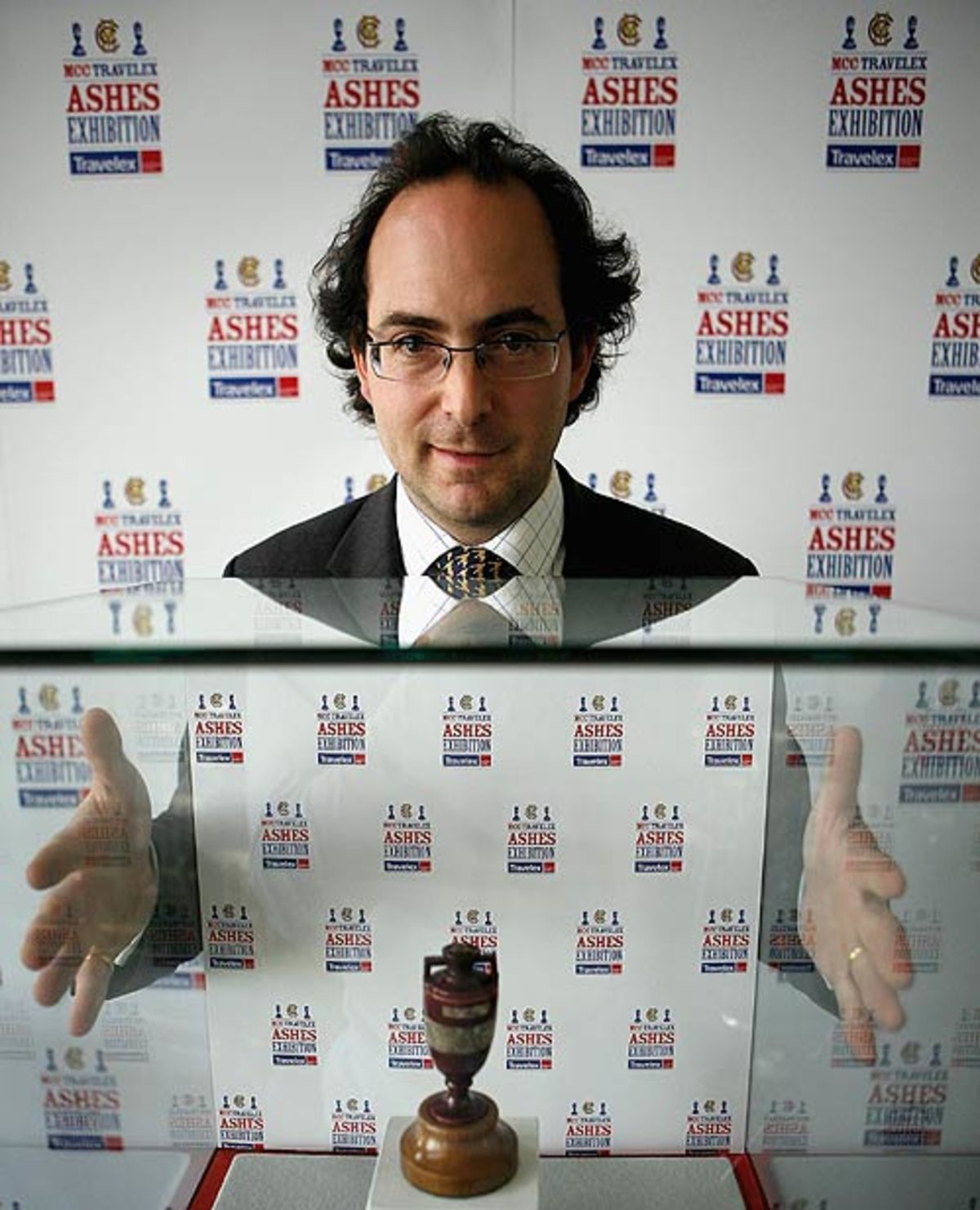 The Ashes urn prepares for its trip Down Under