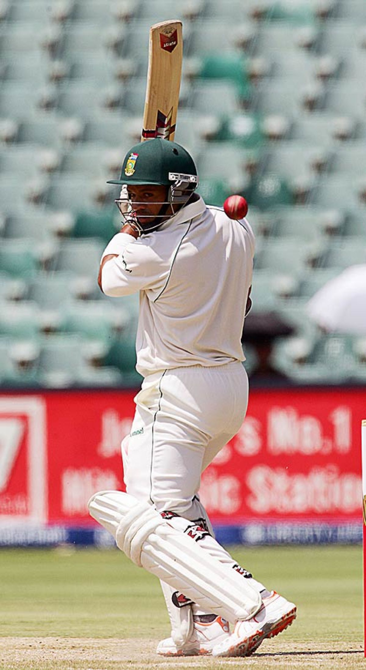 Ashwell Prince resisted with 97 as wickets fell at the other end, South Africa v India, 1st Test, Johannesburg, 4th day, December 17, 2006