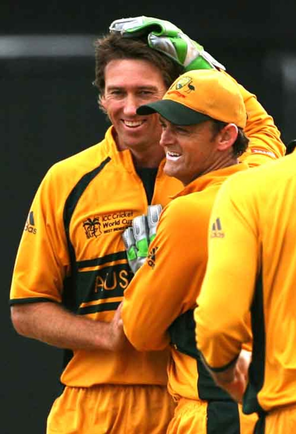 Glenn Mcgrath Celebrates One Of His Early Strikes 4428