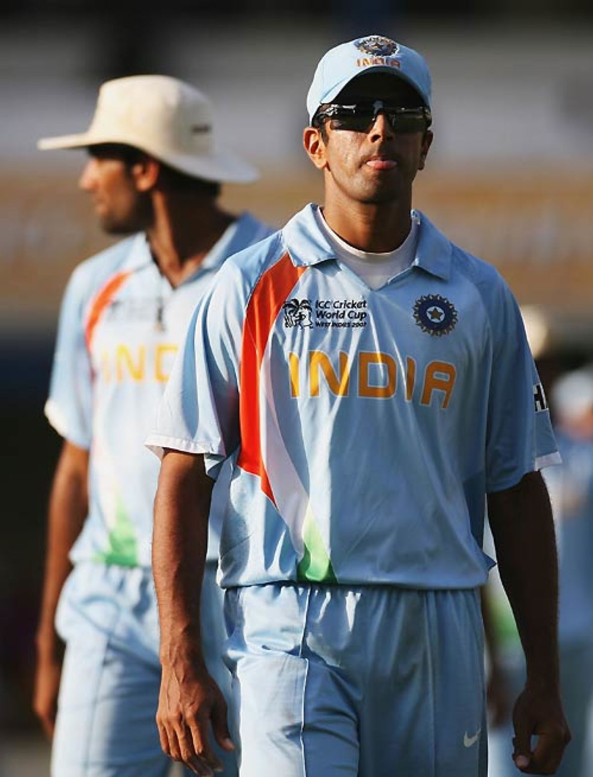 Rahul Dravid wonders what went wrong, Bangladesh v India, Group B, Trinidad, Marchh 17, 2007