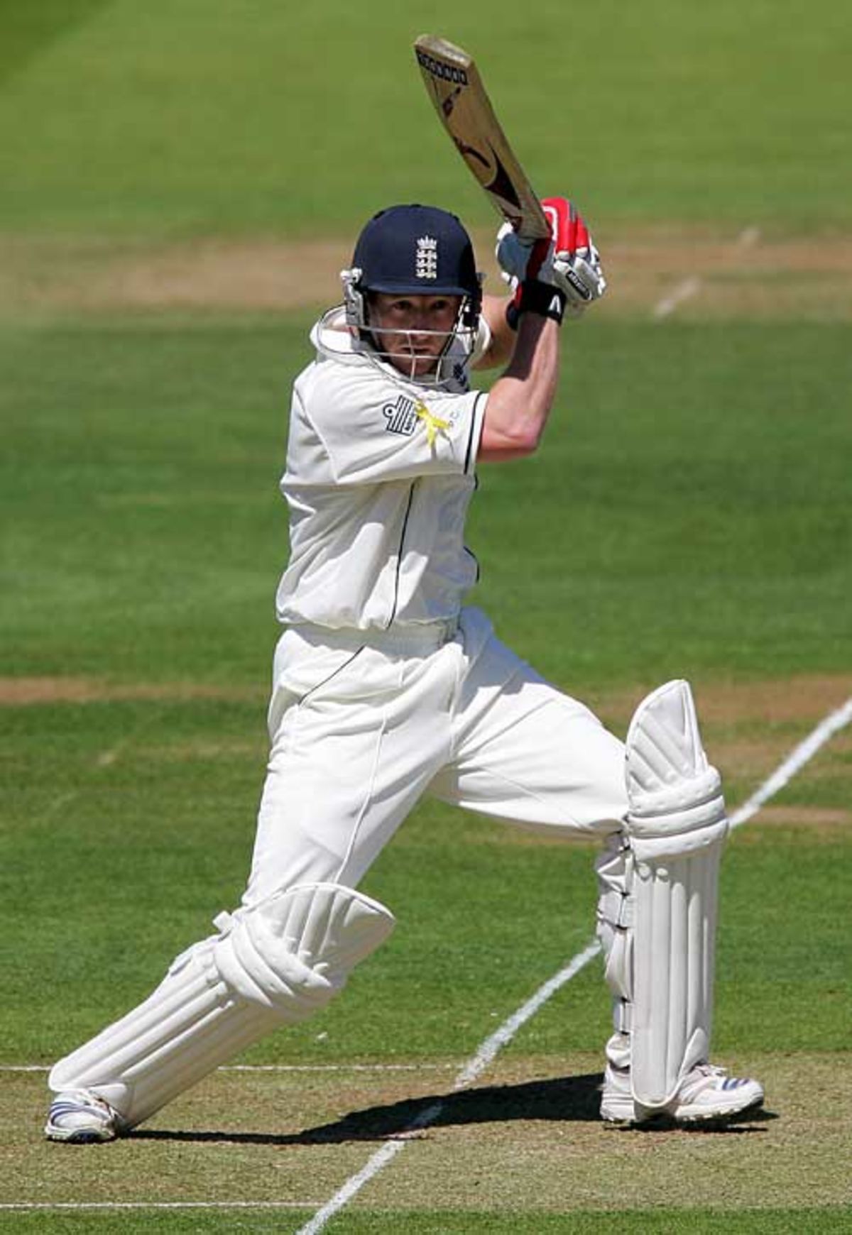 Paul Collingwood's strokeplay slowly became more expansive ...