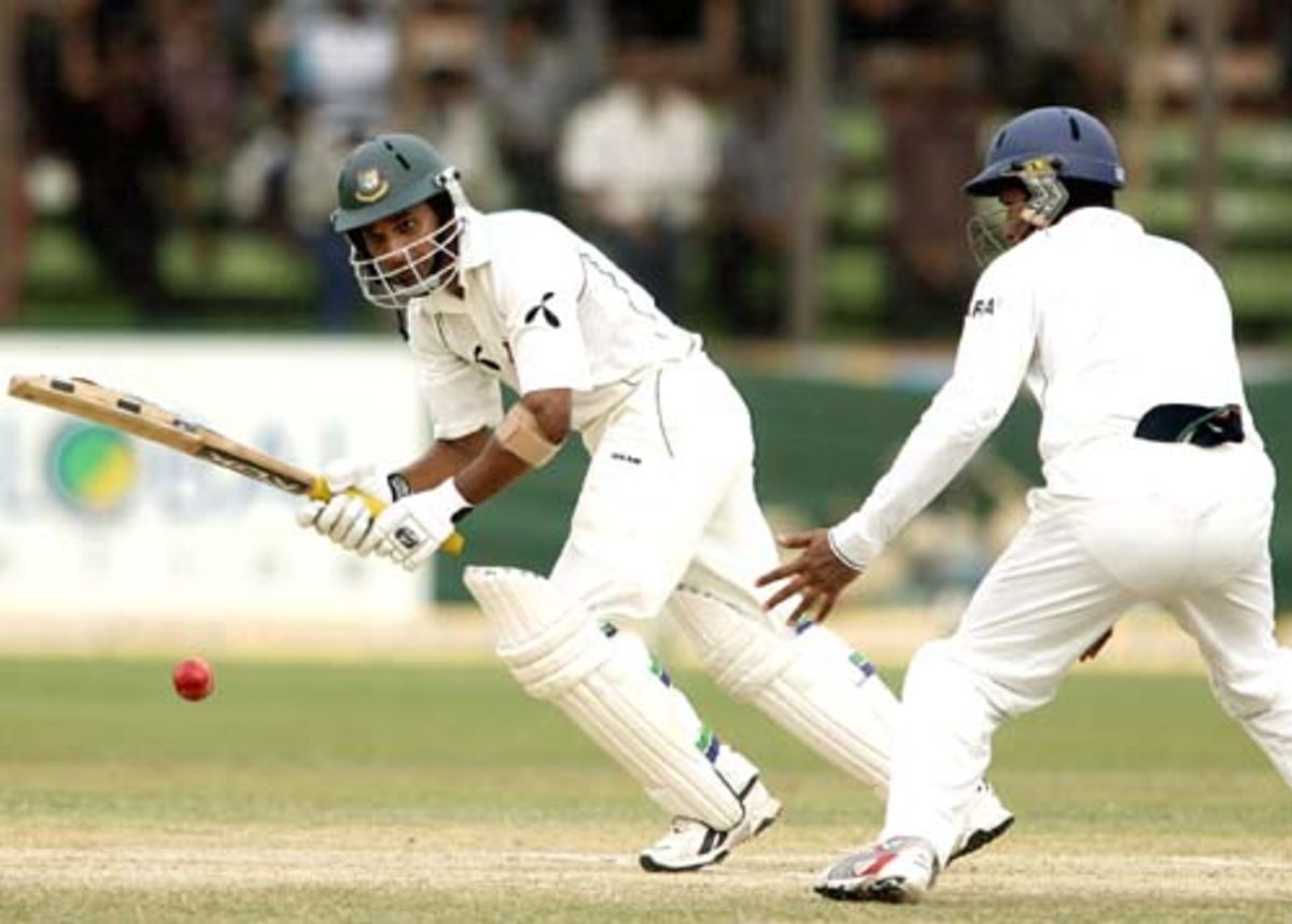 Habibul Bashar plays a flick shot during his knock of 37 | ESPNcricinfo.com