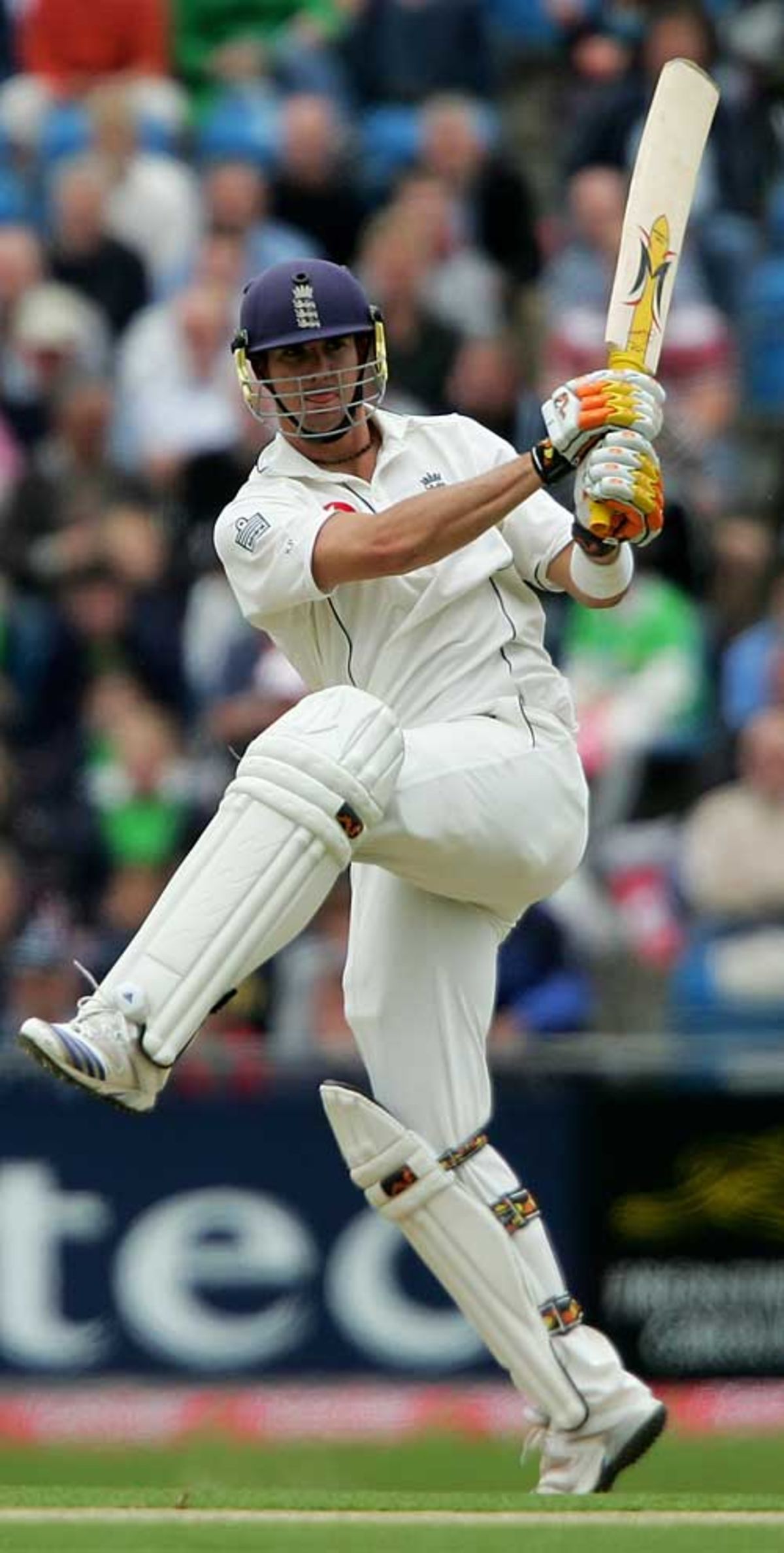 Kevin Pietersen stretches into a drive | ESPNcricinfo.com
