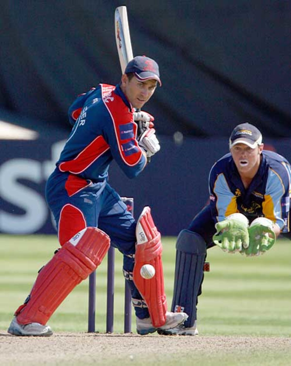 Umar Amin Drives Square ESPNcricinfo