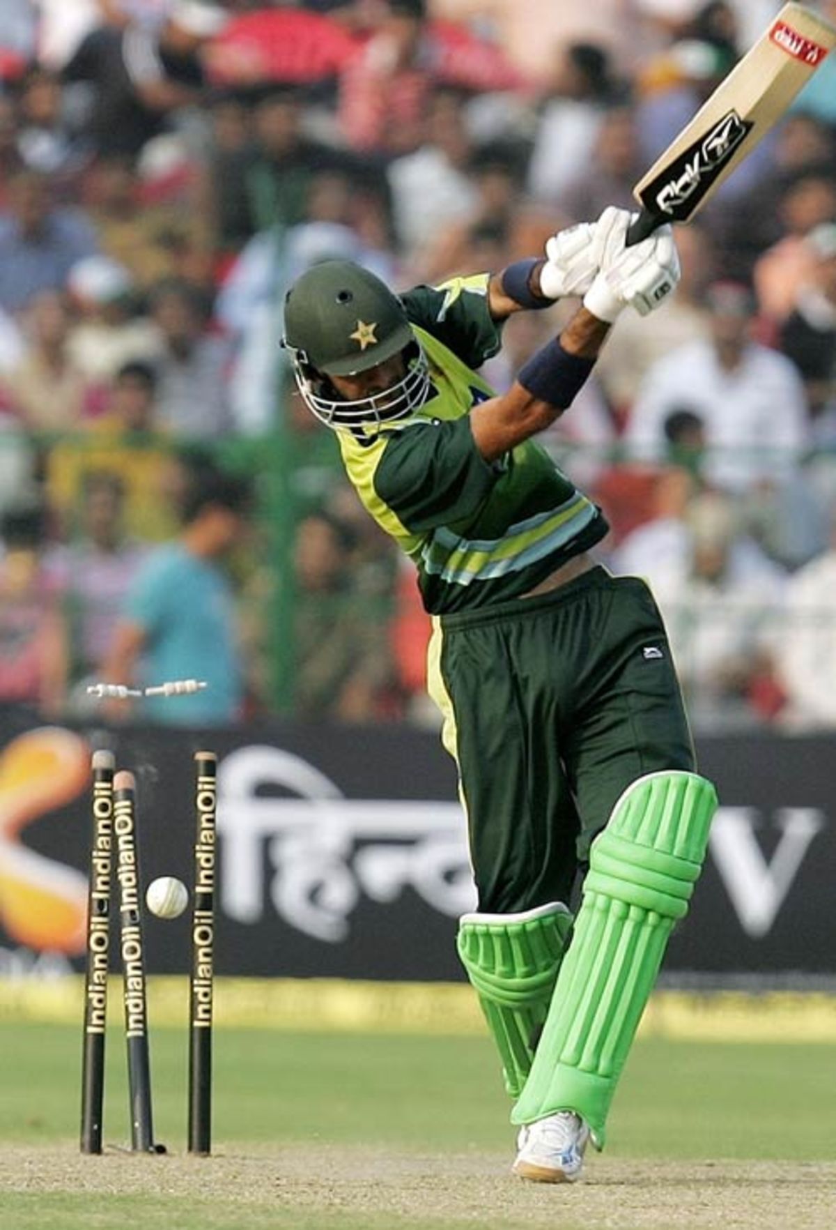 Shoaib Malik had his middle-stump pegged back | ESPNcricinfo.com