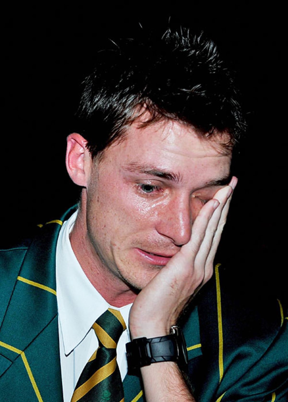 An emotional Dale Steyn after winning four awards