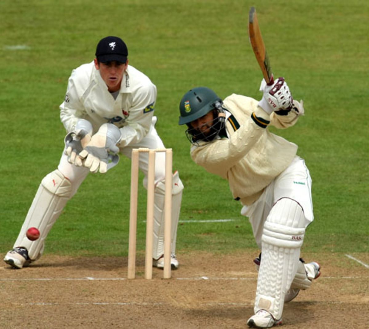 Andrew Flintoff bowls to Matt Prior | ESPNcricinfo.com