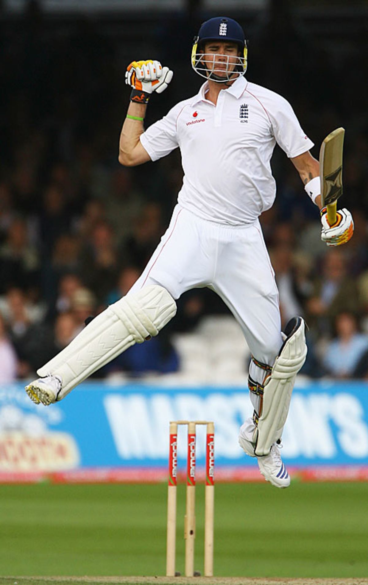 Kevin Pietersen Jumps To Celebrate A Magnificent Hundred, His First ...