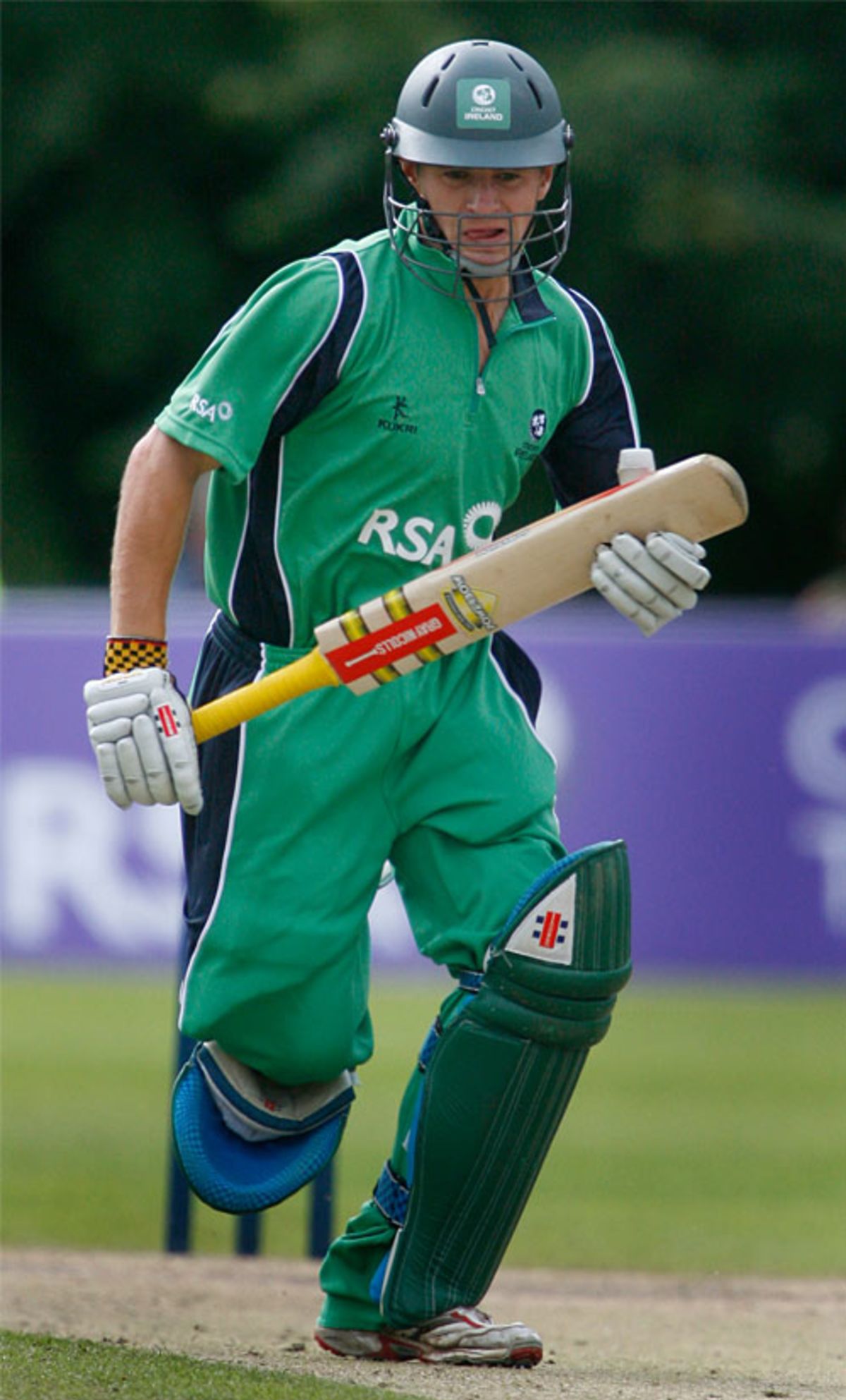William Porterfield failed to reach double figures, as did everyone else in the match, Ireland v Bermuda, ICC World Twenty20 Qualifiers, Belfast, August 3, 2008