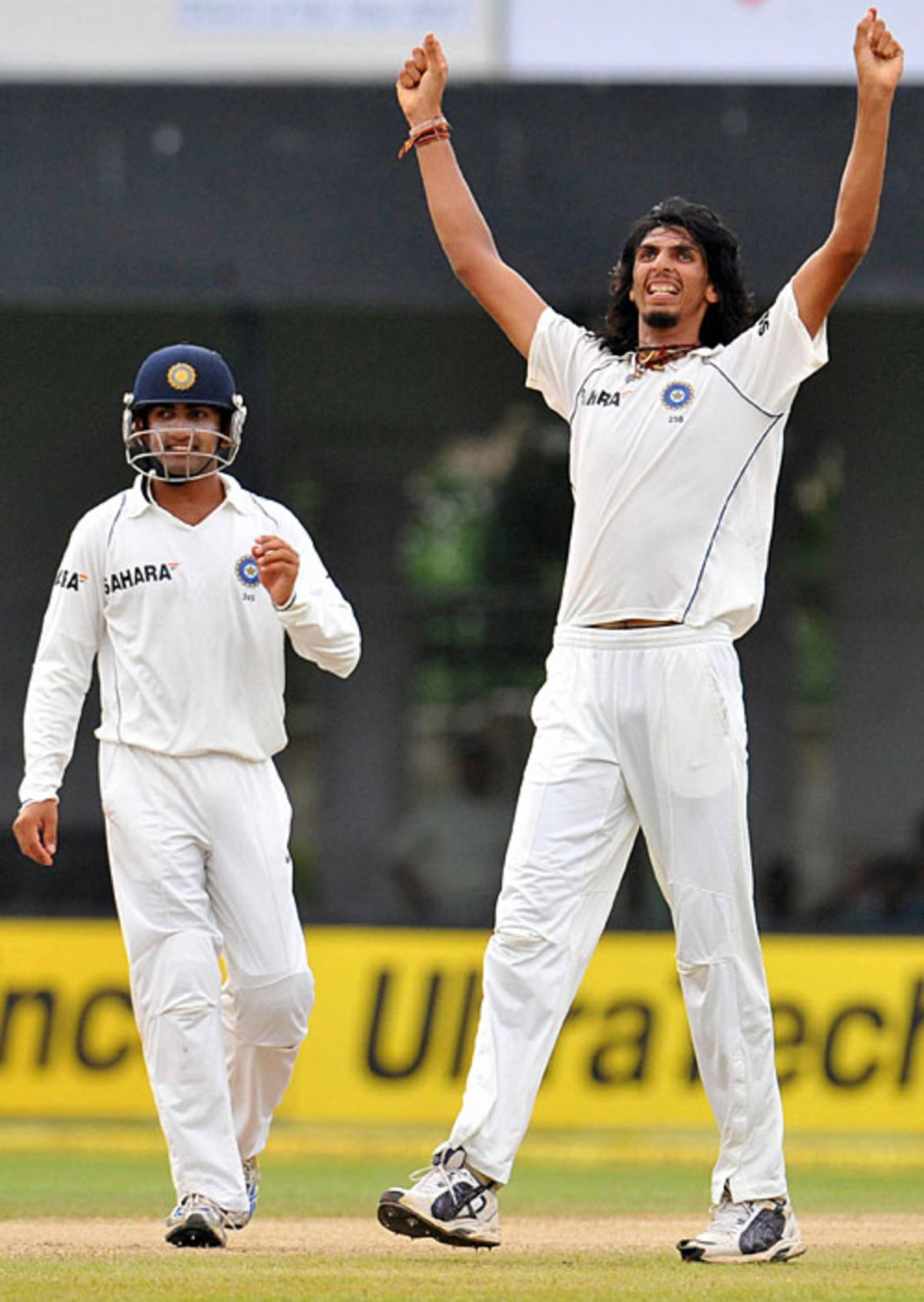 Ishant Sharma Celebrates Malinda Warnapura S Dismissal Espncricinfo Com