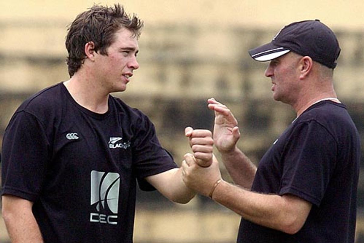 Jesse Ryder Concentrates Hard At The Nets ESPNcricinfo Com