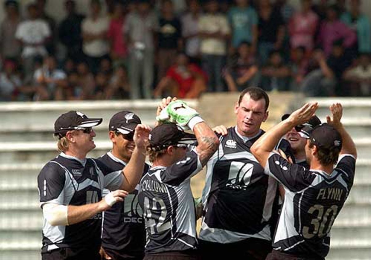 Kyle Mills struck in his first over