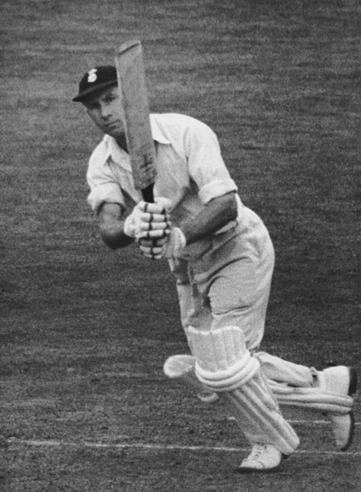 David Fletcher flicks to leg side on his way to 89