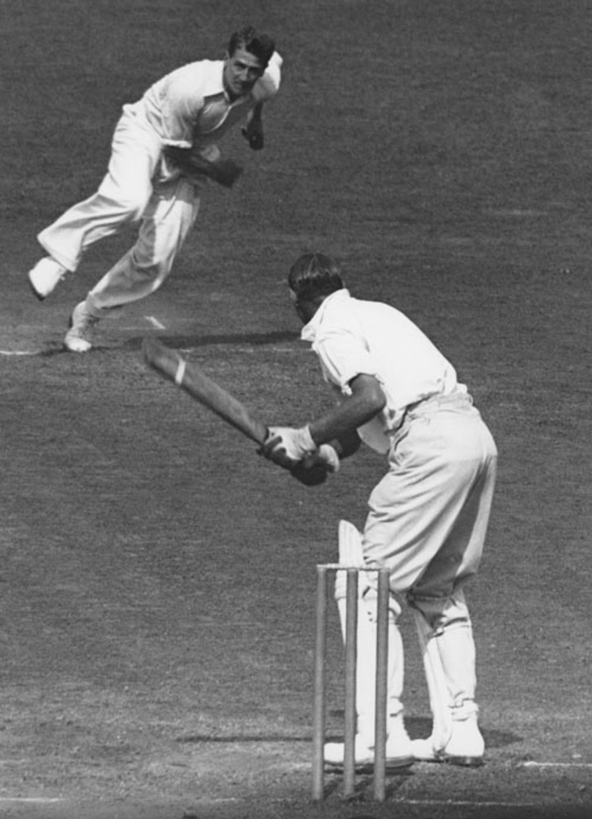 Harold Larwood in action | ESPNcricinfo.com