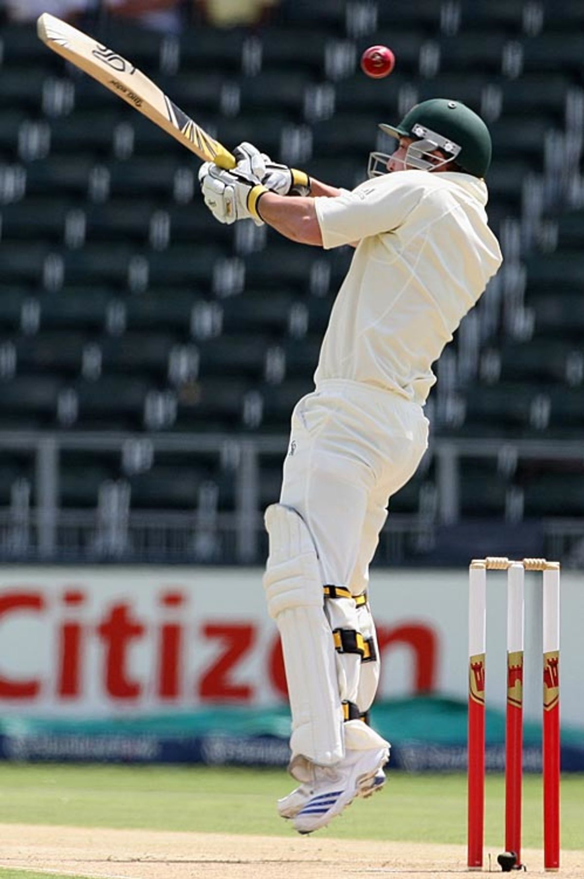 Phillip Hughes edges in the first over | ESPNcricinfo.com