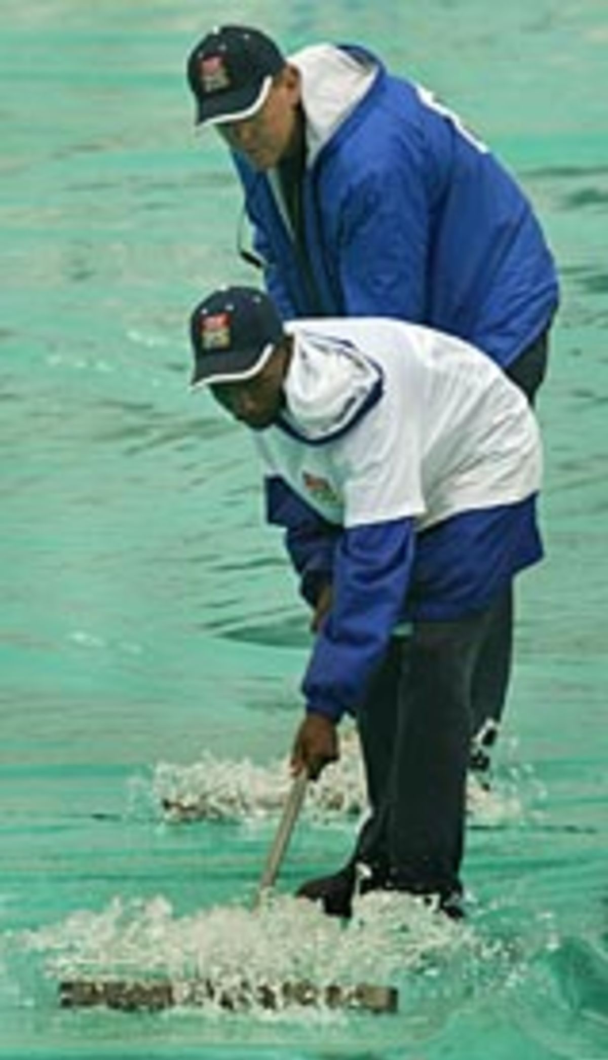 Mopping up after the storm