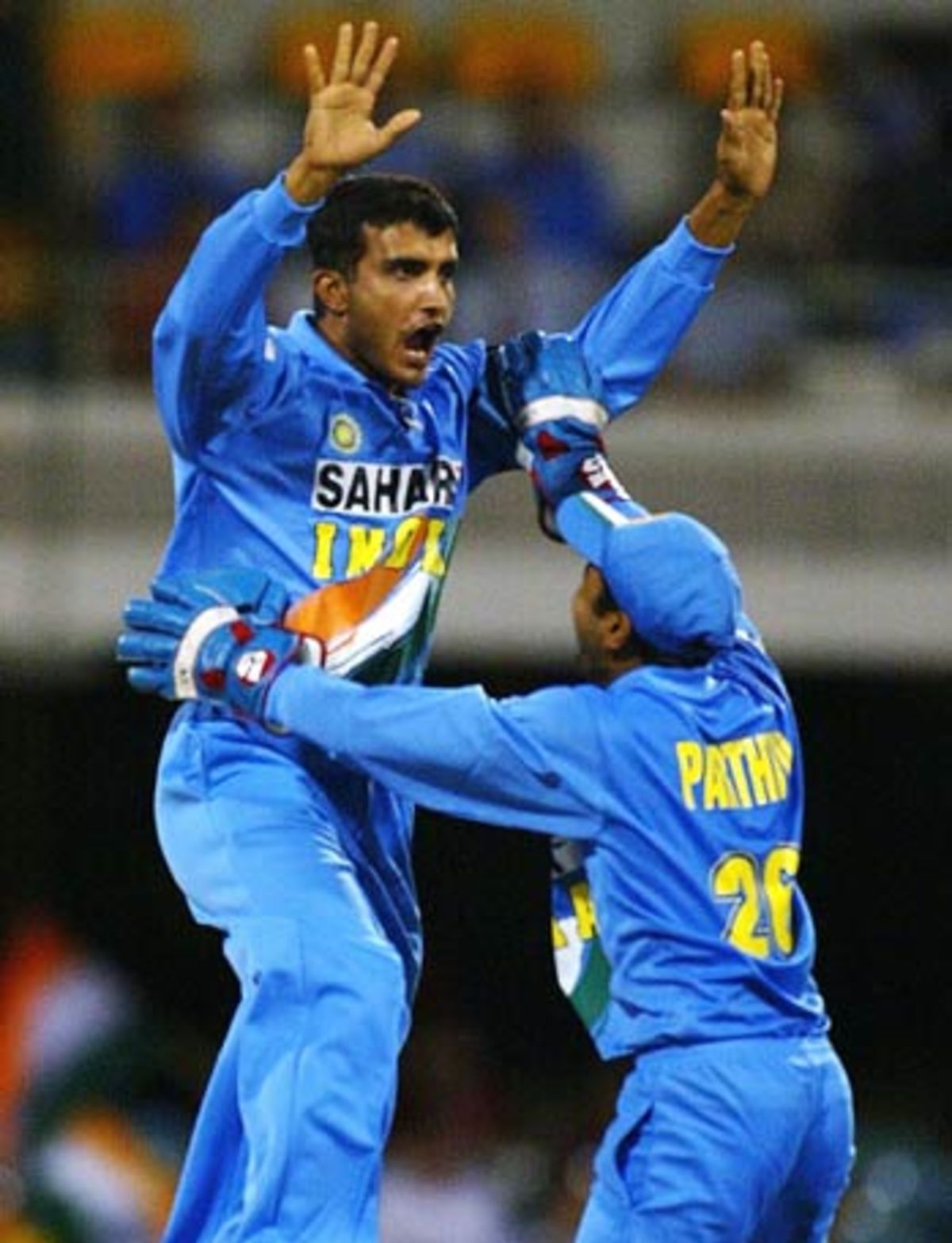 Sourav Ganguly's day on the field began well, he ran out Travis Friend ...