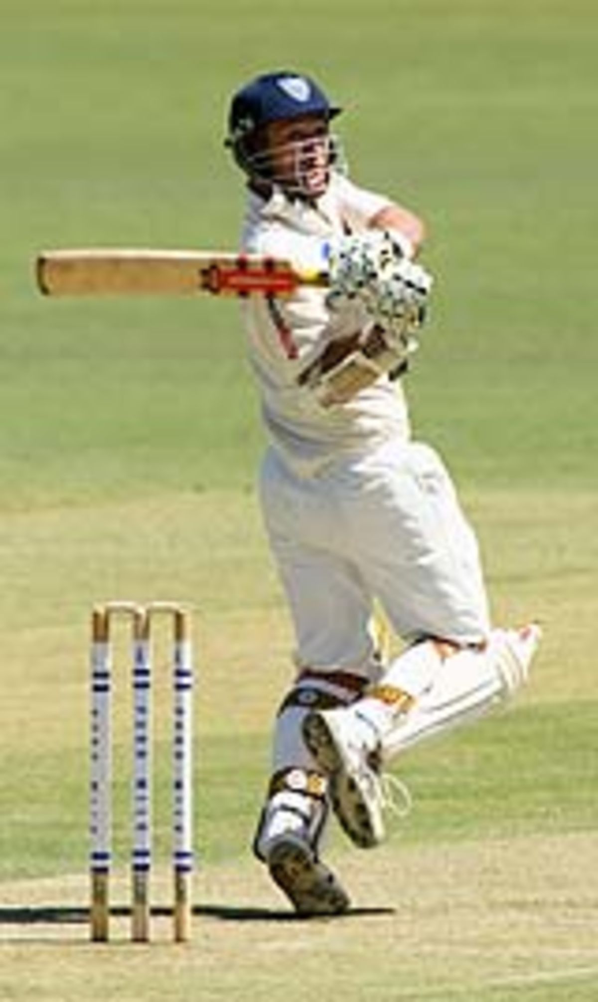 Phil Jacques plays the hook shot